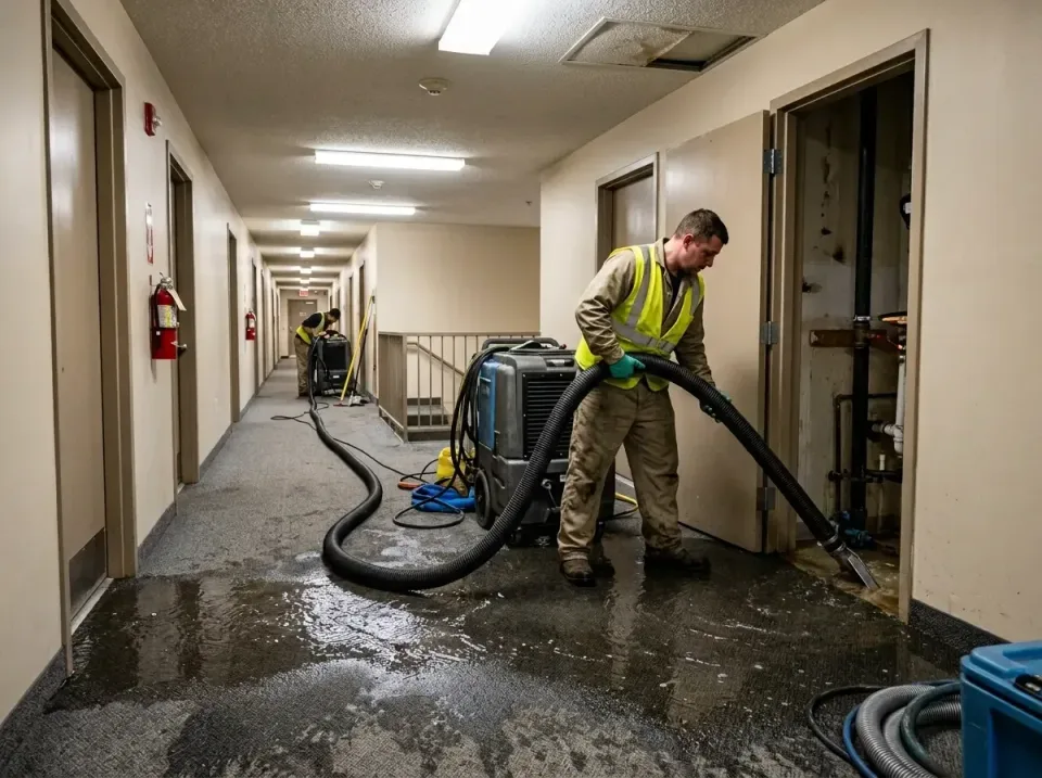 multi-unit-apartment-hallway-f-005 — frequently asked questions, Emergency Burst Pipe Water Extraction & Removal in Flower H…